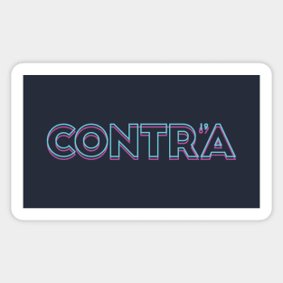 1987 - Contra Sticker